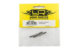 Yeah Racing 64 Titanium 3x32mm Turnbuckles 2Pcs image 92003