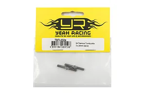 Yeah Racing 64 Titanium 3x34mm Turnbuckles 2Pcs image 92005