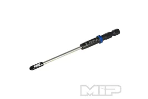 MIP 2.5mm G2 ball speed tip hex driver bit with a black shaft, blue collar, and MIP branding on a white background.