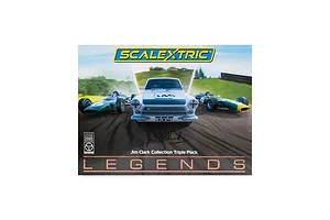 Scalextric 1/32 Jim Clark Collection Triple Pack Slot Car Set image 92494