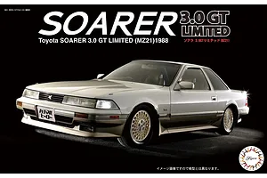 Fujimi 1/24 1988 Toyota Soarer 3.0GT Scaled Plastic Model Kit image 92557