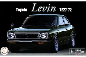 Fujimi 1/24 1972 Toyota TE27 Levin Scaled Plastic Model Kit