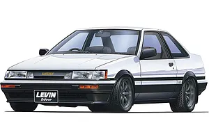 Fujimi 1/24 1985 Toyota AE86 Levin Scaled Plastic Model Kit image 92562