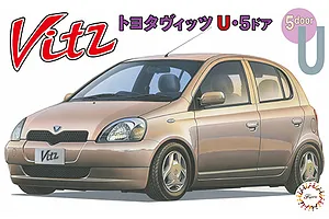 Fujimi 1/24 Toyota Vitz/Yaris Scaled Plastic Model Kit image 92599