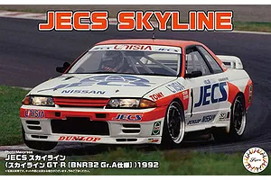 Fujimi 1/24 1992 Nissan R32 "JECS" Skyline GT-R Scaled Plastic Model Kit