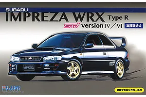 Fujimi 1/24 Subaru Impreza STI Version IV/VI Scaled Plastic Model Kit image 92615