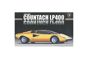 Fujimi 1/24 Lamborghini Countach LP400 Scaled Plastic Model Kit image 92625