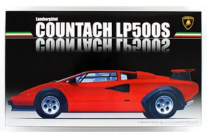 Fujimi 1/24 Lamborghini Countach LP500S Scaled Plastic Model Kit