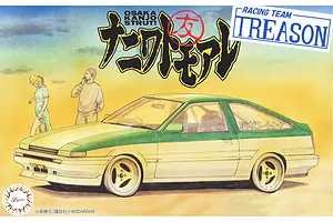 Fujimi 1/24 Toyota "Mabo" AE86 Trueno Scaled Plastic Model Kit