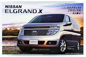 Fujimi 1/24 Nissan Elgrand X Scaled Plastic Model Kit