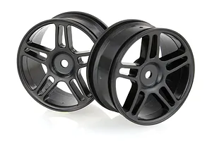 HSP 1.9" Black On Road Rims 2Pcs image 9300