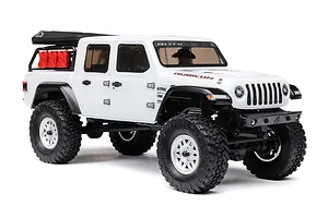 Axial SCX24 Jeep Gladiator RC Rock Crawler Electric 4WD 1/24 Scale RTR - White image 92992