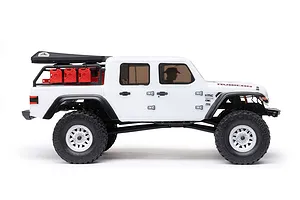 Axial SCX24 Jeep Gladiator RC Rock Crawler Electric 4WD 1/24 Scale RTR - White image 92993