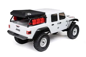 Axial SCX24 Jeep Gladiator RC Rock Crawler Electric 4WD 1/24 Scale RTR - White image 92994