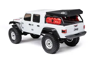 Axial SCX24 Jeep Gladiator RC Rock Crawler Electric 4WD 1/24 Scale RTR - White image 92995