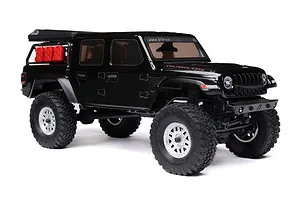 Axial SCX24 Jeep Gladiator RC Rock Crawler Electric 4WD 1/24 Scale RTR - Black image 93005