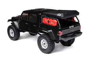 Axial SCX24 Jeep Gladiator RC Rock Crawler Electric 4WD 1/24 Scale RTR - Black image 93009