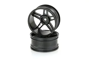HSP 1.9" Black On Road Rims 2Pcs image 9302