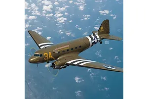 Academy 1/144 USAAF C-47 Skytrain Transport Scaled Plastic Model Kit w/ Australian Airforce Decals image 93160