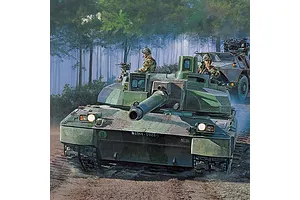 Academy 1/72 French Army Char Leclerc Tank Scaled Plastic Model Kit image 93164