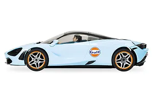 Scalextric 1/32 McLaren 720S - Gulf Edition Slot Car image 93185