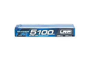 LRP 7.6V 5100mAh 135C HV LCG Hard Case LiPo Battery image 93256