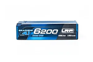 LRP 7.6V 6200mAh 135C HV Shorty Hard Case LiPo Battery image 93266