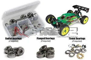 RC Screwz RC8B4.1e Complete Metal Shielded Bearing Kit