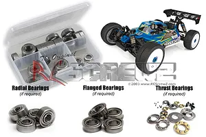 RC Screwz RC8B4.1 Complete Metal Shielded Bearing Kit