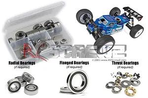 RC Screwz RC8T4 Complete Rubber Shielded Bearing Kit