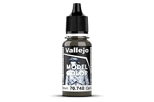 Vallejo Model Colour Cam Middle Brown Acrylic Paint 18ml