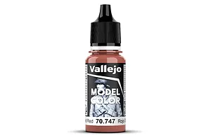 Vallejo Model Colour Faded Red Matte Acrylic Paint 18ml