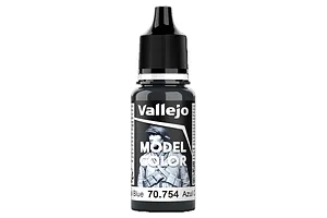 Vallejo Model Colour Continental Blue Matte Acrylic Paint 18ml