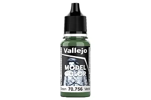 Vallejo Model Colour Splinter Green Matte Acrylic Paint 18ml