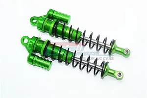 GPM Aluminium 170mm Piggyback Shock Absorbers 2Pcs - Green