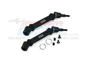 GPM Racing Black Aluminium & Carbon Steel CVD Driveshafts 2Pcs image 93470