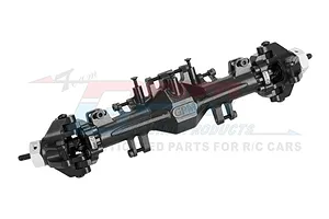 GPM Racing Black Aluminium Complete Quick Release Front Axle Set image 93514