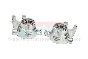 GPM Aluminium Steering Hubs 2Pcs - Silver