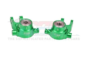 GPM Aluminium Steering Hubs 2Pcs - Green