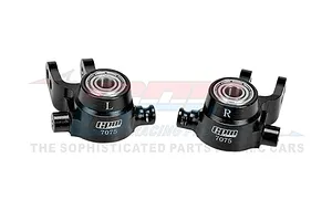 GPM Aluminium Steering Hubs 2Pcs - Black