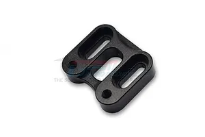 GPM Racing GPM Black Aluminium Front Hub Carrier Servo Mount image 93537