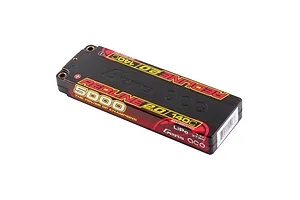 Gens Ace Redline 2.0 7.4V 5000mAh 140C Hard Case LiPo Battery image 93563