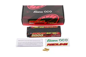 Gens Ace Redline 2.0 7.4V 5000mAh 140C Hard Case LiPo Battery image 93564