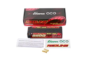 Gens Ace Redline 2.0 7.6V 6500mAh 140C HV Hard Case LiPo Battery image 93573