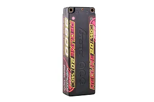 Gens Ace Redline 2.0 7.6V 9600mAh 140C HV Short Hard Case LiPo Battery image 93583