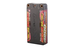 Gens Ace Redline 2.0 7.6V 4200mAh 140C HV Short Hard Case LiPo Battery image 93588