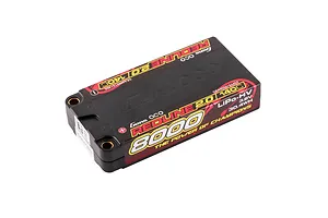Gens Ace Redline 2.0 3.8V 8000mAh 140C HV Short Hard Case LiPo Battery image 93606