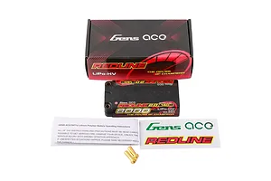 Gens Ace Redline 2.0 3.8V 8000mAh 140C HV Short Hard Case LiPo Battery image 93609