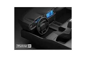 Bittydesign Rock1 Steering Wheel - Black image 93763
