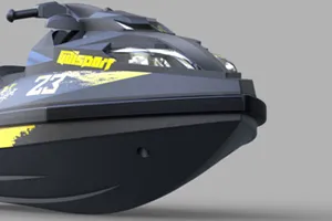 UDI 14" Inkfish RC Jet Ski Electric RTR - Black/Green image 93770